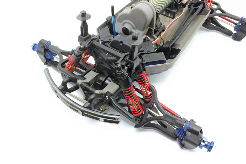 RC HSP 860017 Blue Alum Rear Lower Suspension Arm For 1:8 On-Road Car Buggy