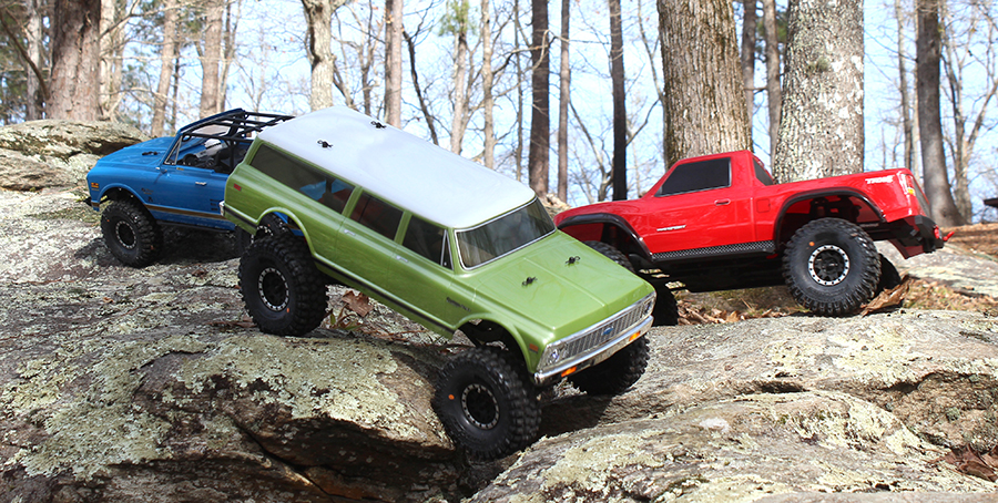RC Car Action - RC Cars & Trucks | Best RTR Trail Truck? We Tested The Big Three to Find Out.