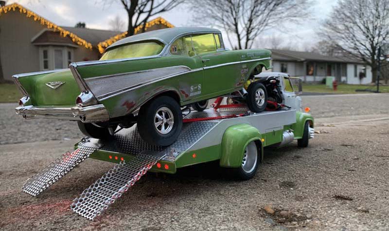 RC Car Action - RC Cars & Trucks | Call it the Boss – A Ground Up Custom  1954 Ford F100 COE Tow Rig
