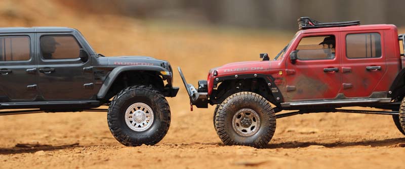 RC Car Action - RC Cars & Trucks | Double Trouble – A Close Up Look At A Pair Of Axial SCX10 III Jeep JT Gladiators