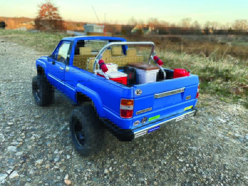 The bed of any USTE-worthy truck should be filled with scale accessories.