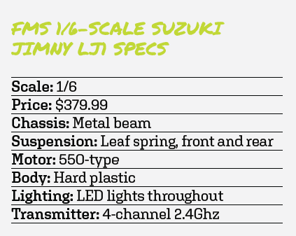 AS REAL AS IT GETS - A Closer Look At The FMS 1/6-Scale Suzuki Jimny LJ1