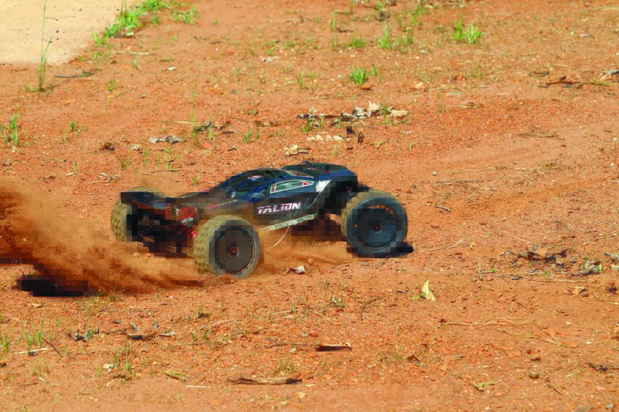 Arrma’s Talion 6S BLX 4WD Extreme Bash Speed Truggy