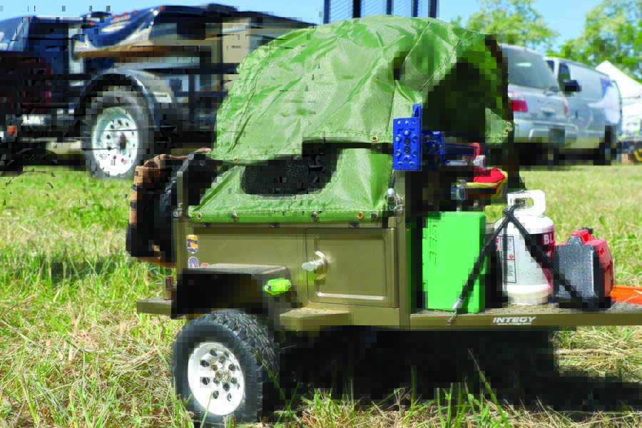 Integy’s camp trailer is a terrific partner to RC4WD’s TF2 4Runner.