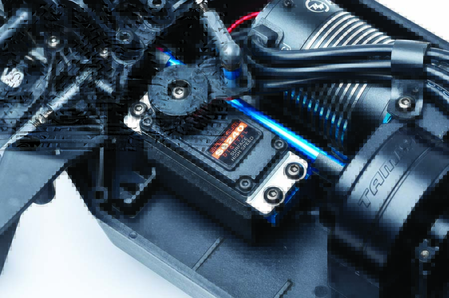 Spektrum’s S6240 high-speed digital servo was installed to keep the XV-02 in control and on-course.