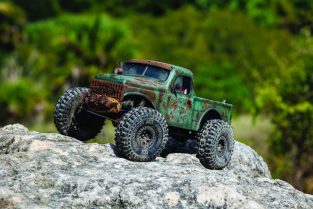 POWER RAT - An Axial SCX10 III Basecamp Turned Scale Rat Rod Power Wagon