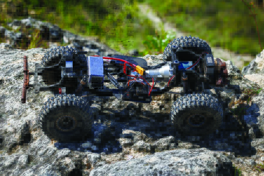 It’s not all about good looks—this rig is set up for some capable crawling, too.