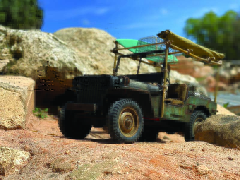 SPECIAL PROJECT: Island Willys - A Custom RocHobby MB Scaler That’s Made For The Island Life