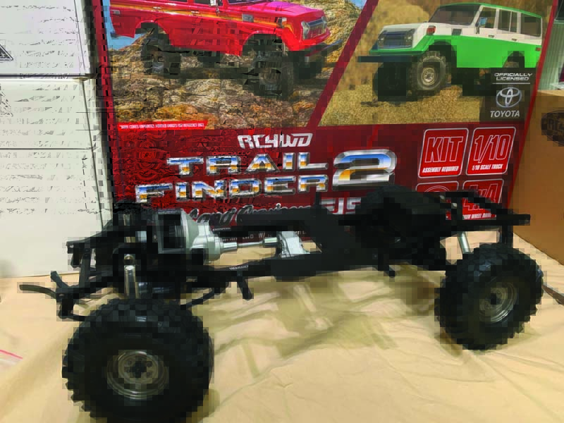 RC4WD’s Trail Finder 2 is a popular kit to base detailed crawler builds on.