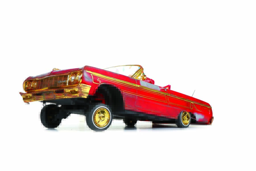 Redcat’s SixtyFour comes with powerful Reefs RC servos that actually allow it to jump, just like a real lowrider would.