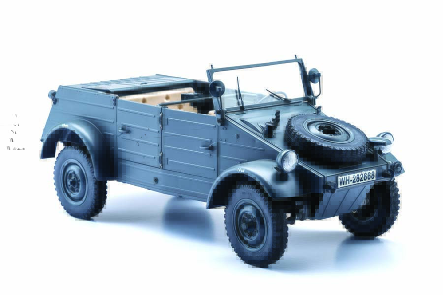 “The Type 82 Kubelwagen is built as a true-to-scale replica yet still retains RC functionality.”