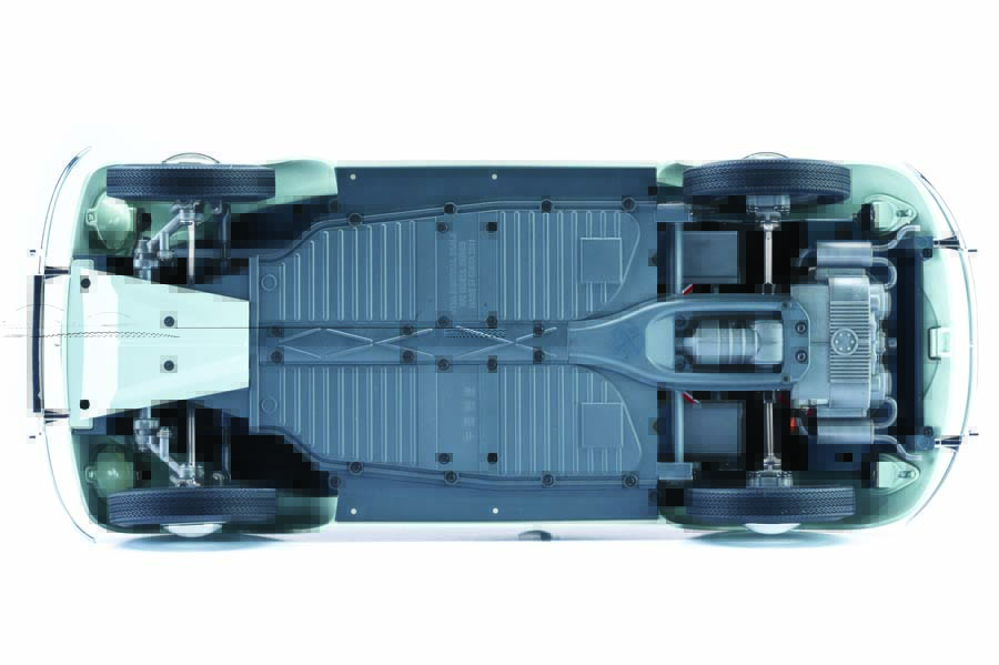 Accurate scale details can be found even under the chassis of the Beetle.