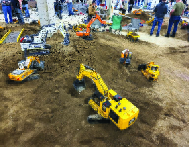 Digging up dirt is one of the fun activities to be had at the Expo.