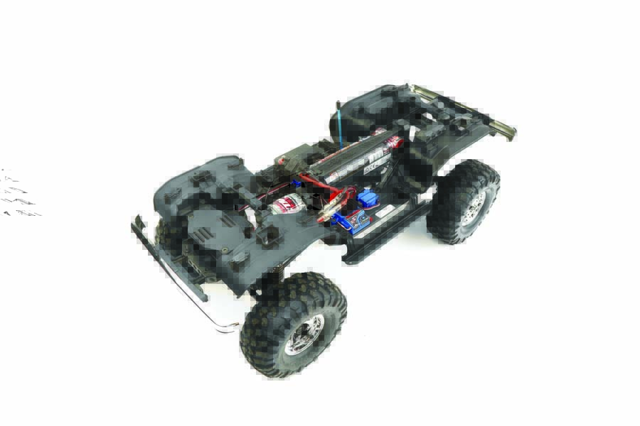 TRX-4 is designed with an efficient and balanced layout.