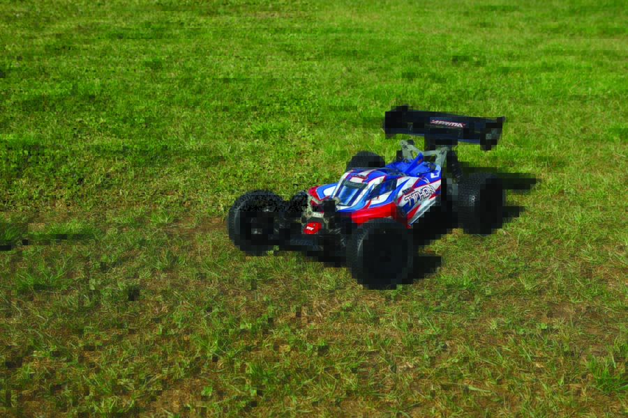 “The TLR Tuned Typhon is the perfect stepping stone for bashers who want to do some part-time racing.”