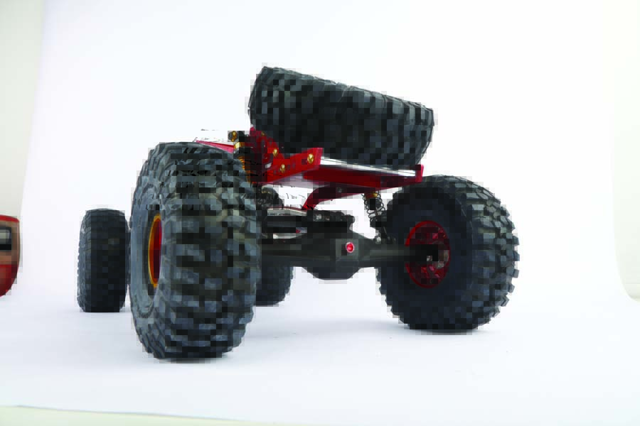 Whoa nelly! This fully decked out rig features a Rock Pirates RC chassis, Vanquish axles, Pro-Line tires and more.